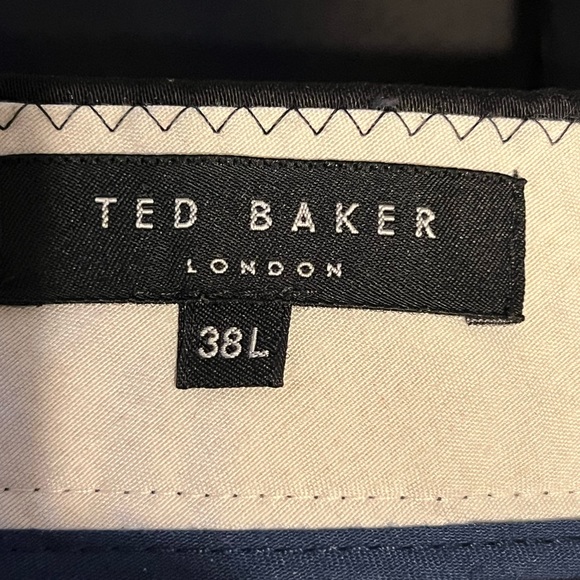 Ted Baker London Slacks 38L Black - Picture 7 of 9